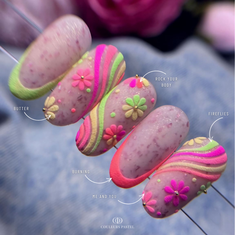 inspiration nail art estival