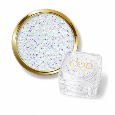 paillettes libre blanc irisé mermaid