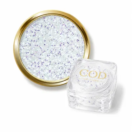 paillettes libre blanc irisé mermaid