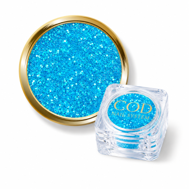 paillette libre fine bleu turquoise