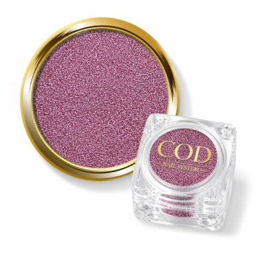 paillette extra fine pour l'effet holographique et l'effet sucre rose