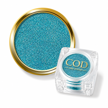 paillette ultra fine pour l'effet holographique et effet sucre turquoise