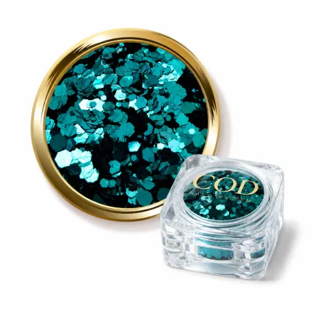 paillettes mix vert bouteilles