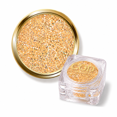paillette libre orange pastel irisé