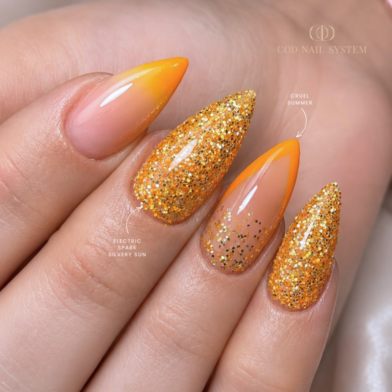 nail art incrustation de paillettes