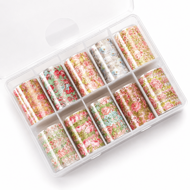 foil feur pour le nail art