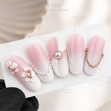 idée nail art mariage