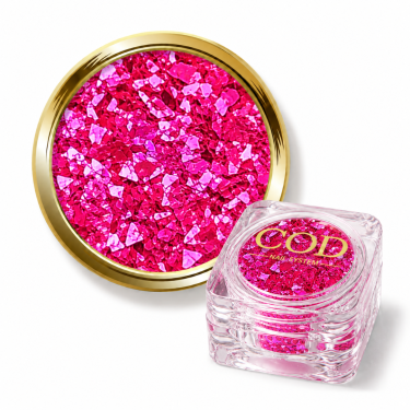 paillettes flakes rose fuchsia