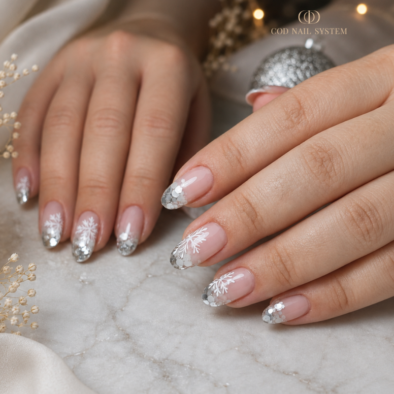 idée pose ongle hivernale