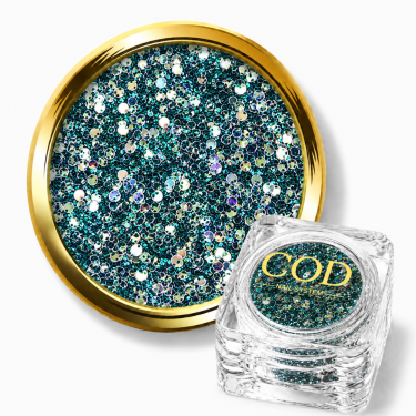 paillettes libre vert bouteille