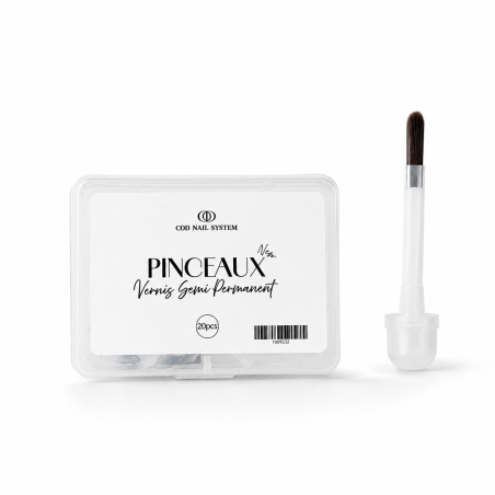 pinceaux de rechange pour les vernis semi permanent COD