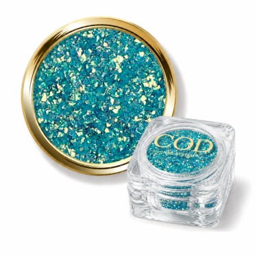 paillettes flakes turquoise