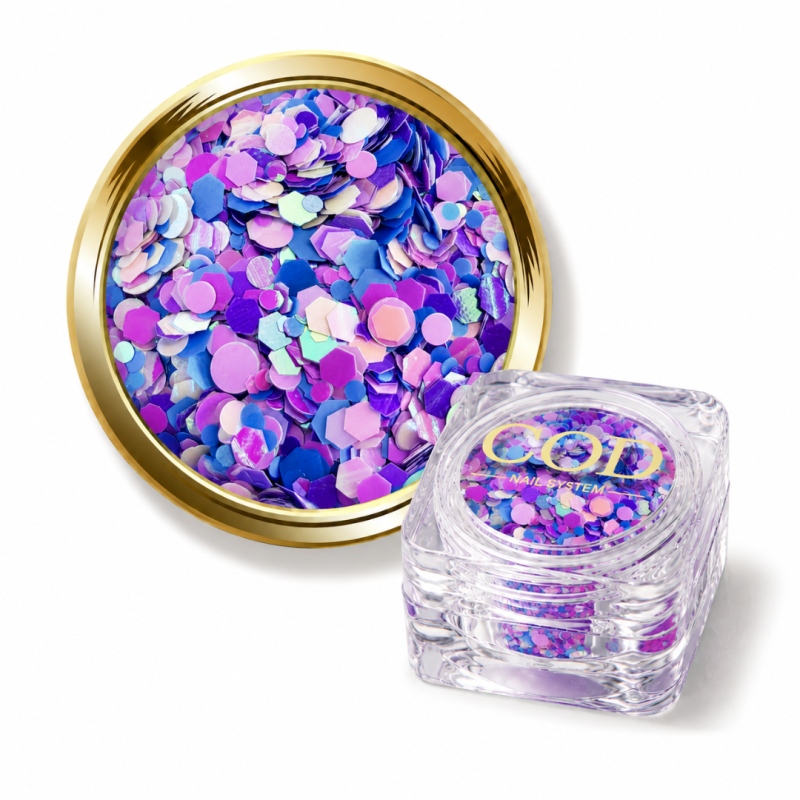 mélange paillettes girly