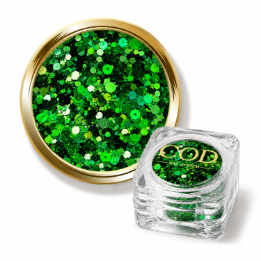 mix paillettes vert sapin