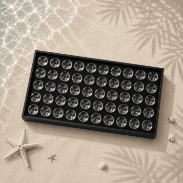rangement pour paillettes nail art