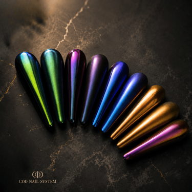 collection pigment miroir caméléon