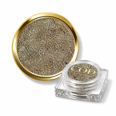 pigment chrome miroir doré clair
