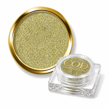 pigment miroir chrome doré clair