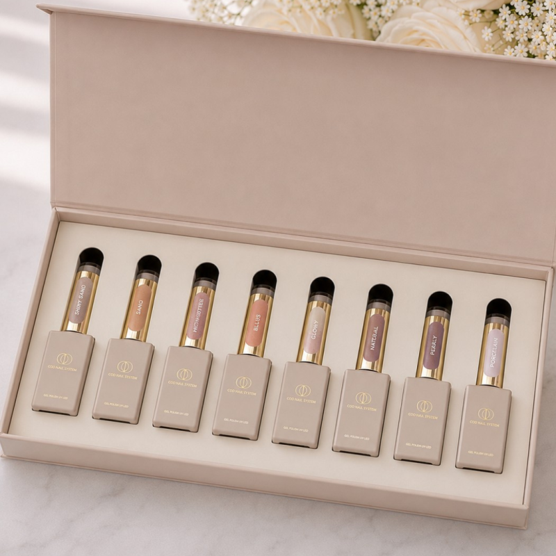 collection vernis semi permanent nude