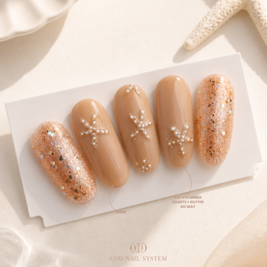 idée nail art summer étoile de mer