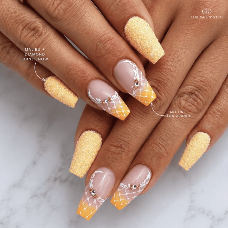 babycolor néon orange