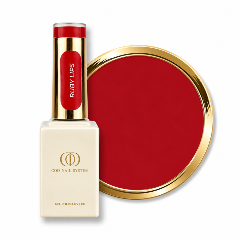 vernis semi permanent rouge