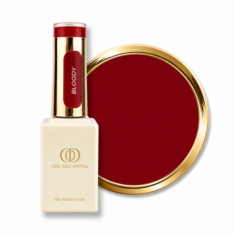 vernis semi permanent rouge bordeaux