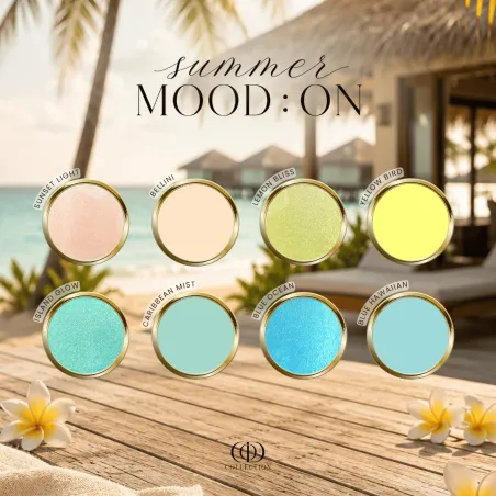Couleurs des vernis semi permanent de la collection Summer Mood : ON