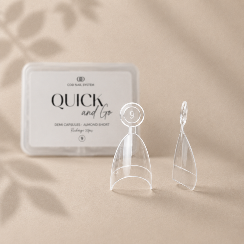 recharge taille demi capsules ovale courte