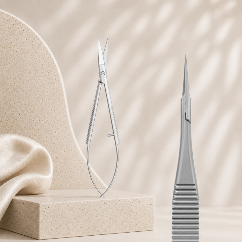 Professional micro scissors