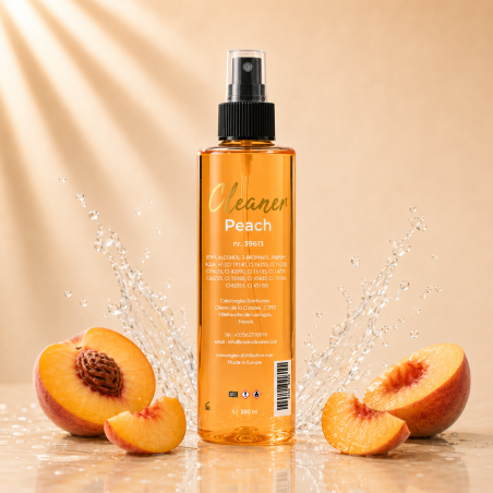 cleaner odeur pêche pour dégraisser les ongles en gel
