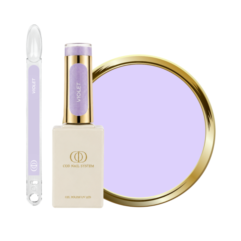 Tips, flacon et pastille du My Color Violet