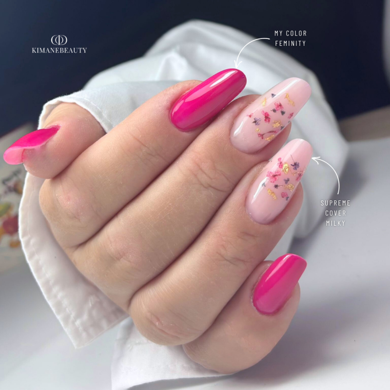 Pose en amandes avec le vsp Feminity, rose