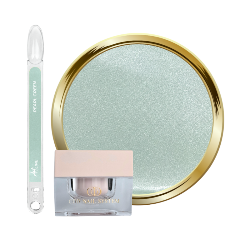 Art Line Pearl Green pastille, pot et tips