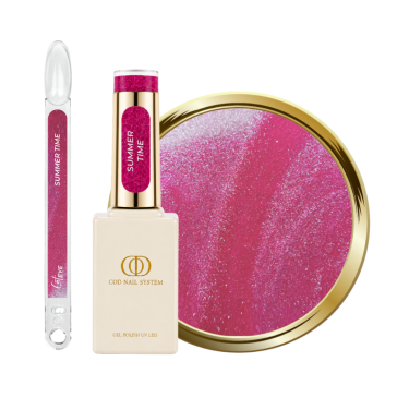 Tips, flacon et pastille du My Color Cat Eye Summer Time