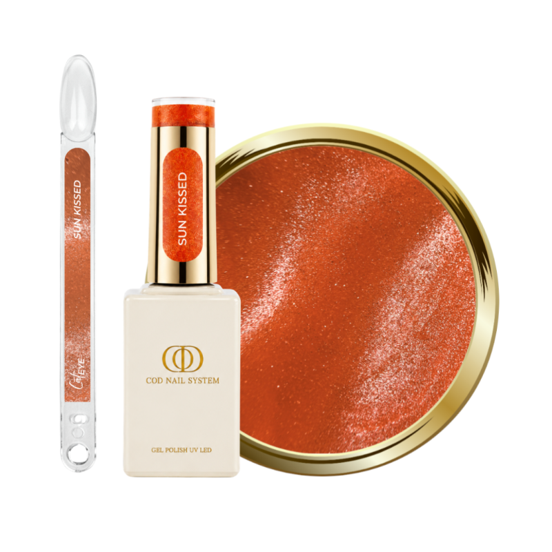 Tips, flacon et pastille du My Color Cat Eye Sun Kissed