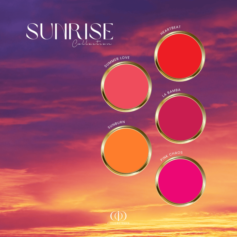 Box Sunrise Collection - pastilles des couleurs
