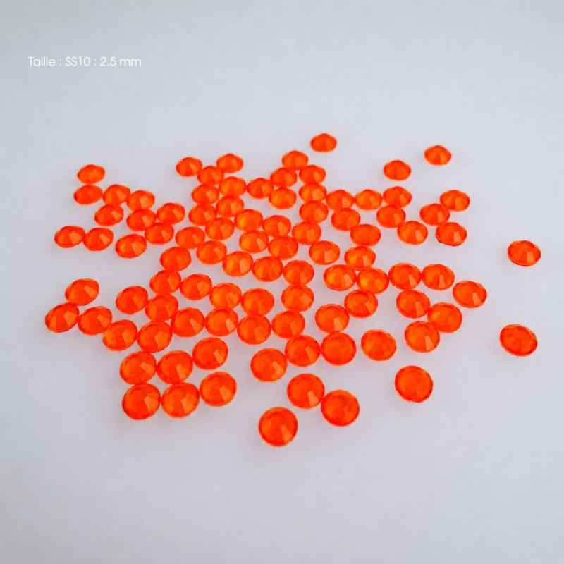 Strass Néon Corail 2,5mm