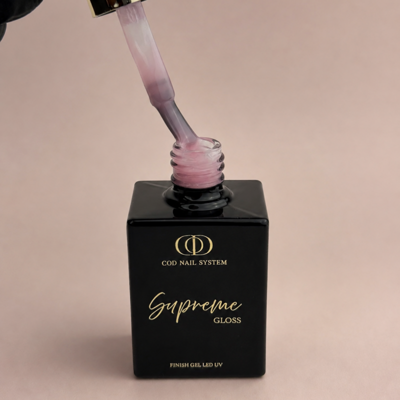 Flacon ouvert de la supreme Gloss Milky Rose