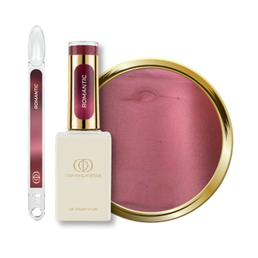 Cat eye Romantic avec son tips, flacon et pastille