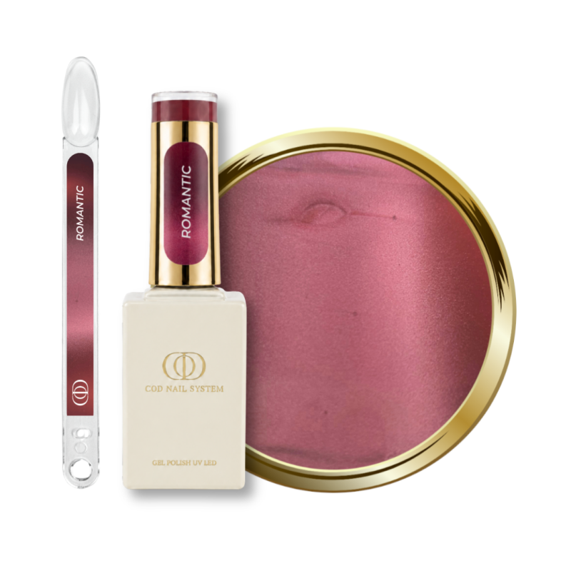 Cat eye Romantic avec son tips, flacon et pastille
