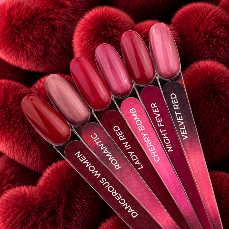 nuance collection rouge vernis semi permanent