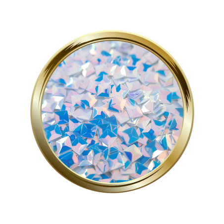 paillettes 3D forme carré mermaid