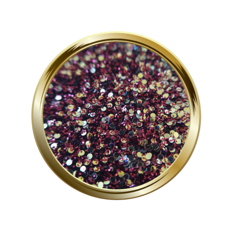 Paillettes libres pour le naila rt forme mix violet