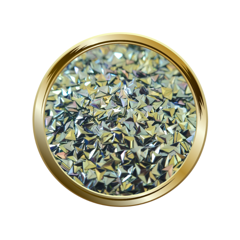 Paillettes 3D triangle
