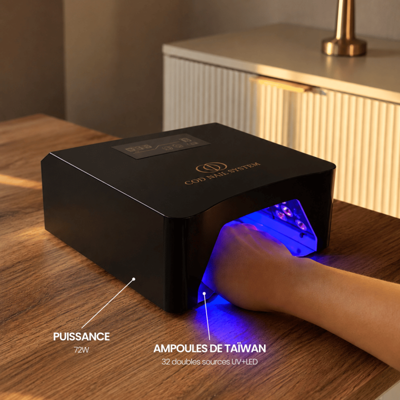 Lampe UV/LED Pro LED+ puissance et ampoules