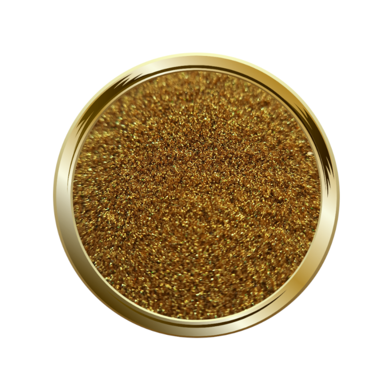 Paillettes or ultra fines pour le nail art effet sirène ou effet sucre