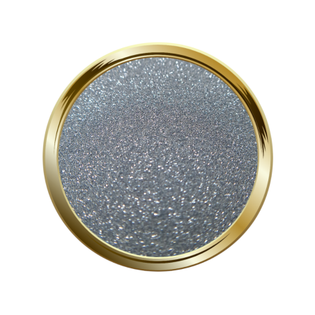 paillette poudre de diamant argenté réfléchissante