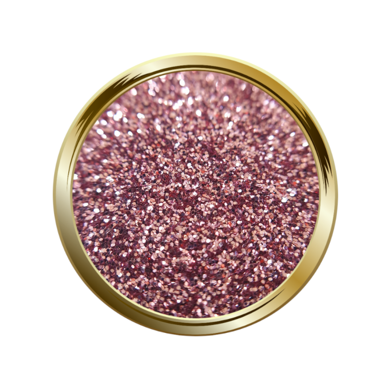 Paillettes libre pour le nail art vieux rose holographique
