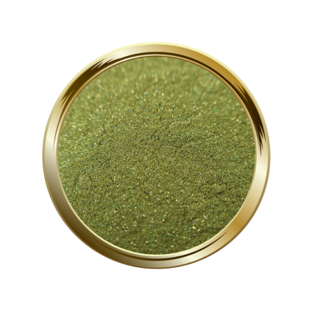 Paillettes ultra fines pour le nail art effet sucre ou holographique kaki